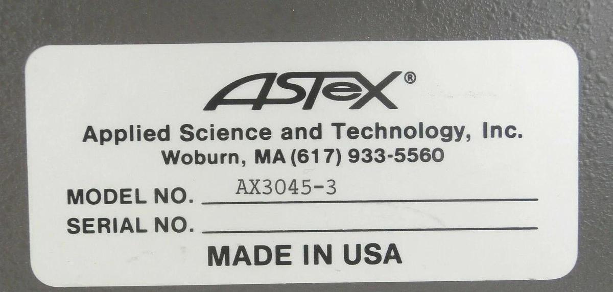 Used ASTeX Applied Science & Technology AX3045-3 Smart Tuner Plasma-Therm SLR Working