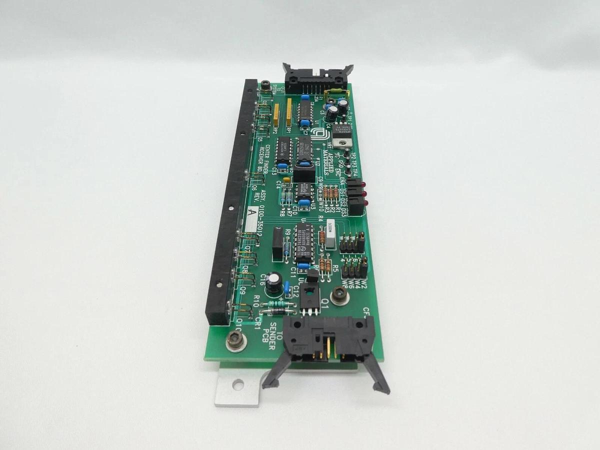 Used AMAT Applied Materials 0100-35012 Center Finder Receiver Board PCB 0150-35250
