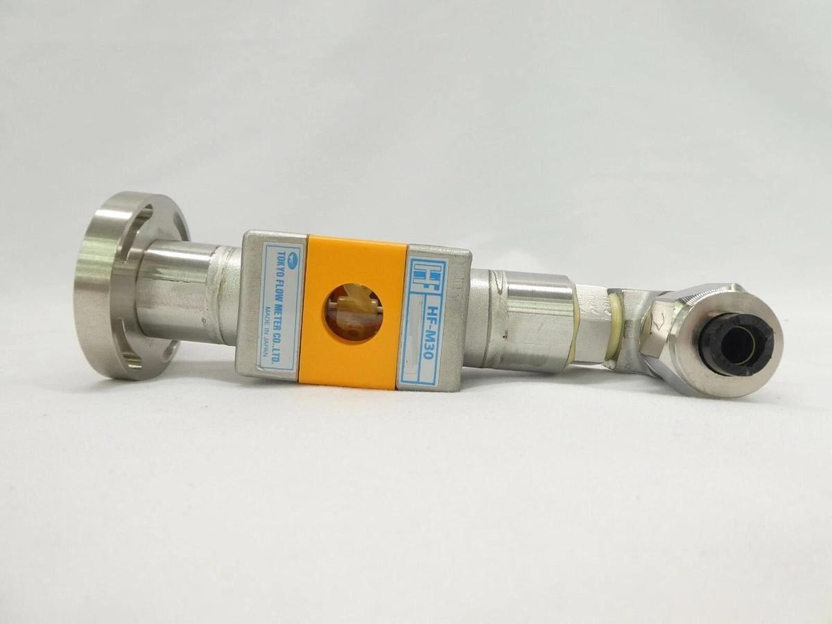 Used Tokyo Flow Meter HF-M30 Helical Flow Meter 1 ~ 10 L/min Lot of 3 Working Surplus
