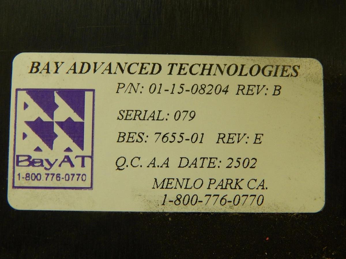 Used Ultratech Stepper 01-15-08204 Utility Panel 2244i Photolithography Used Working