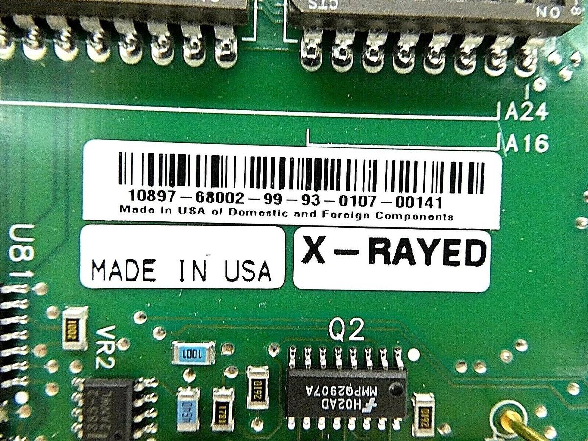Used Agilent Technologies 10897-68002-99-93-0107-00141 Laser Axis PCB Card 10897B