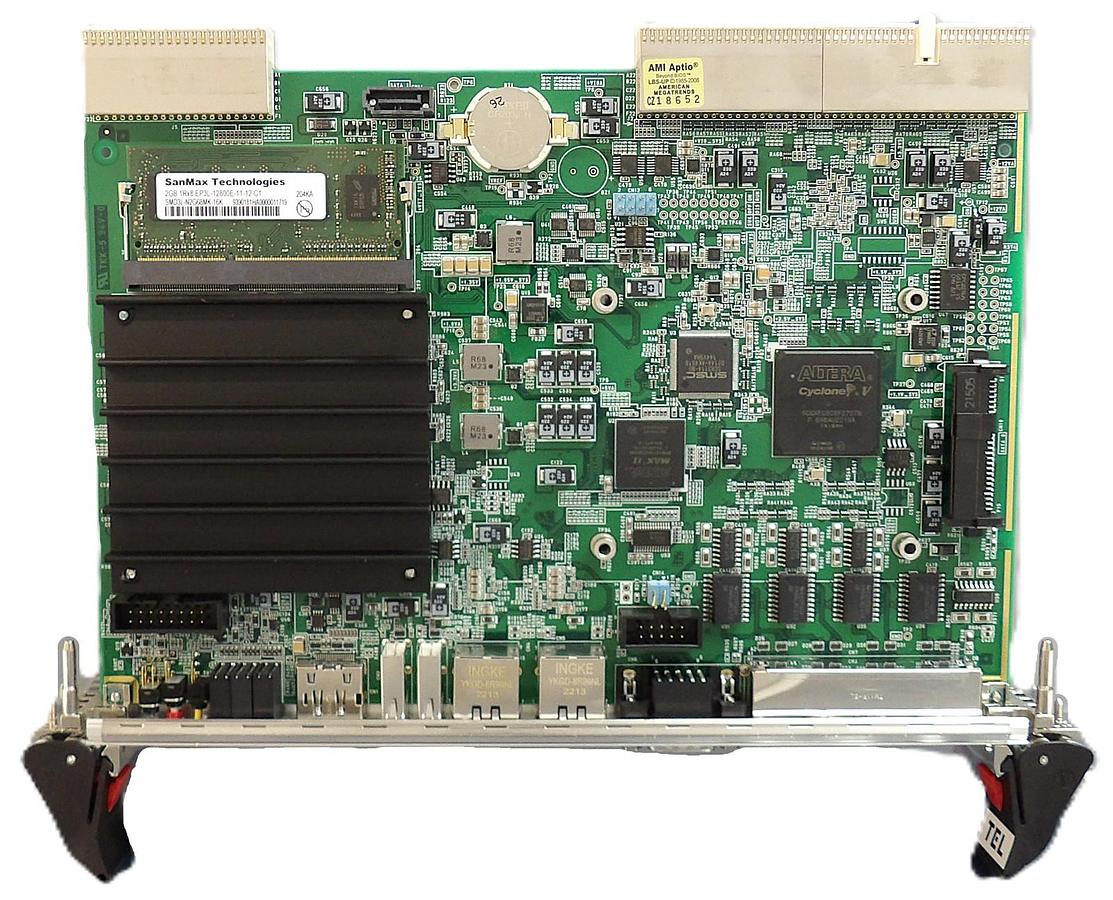 Used TEL Tokyo Electron E244-010036-14 Processor VME PCB Card E2B119-12/86MC Working