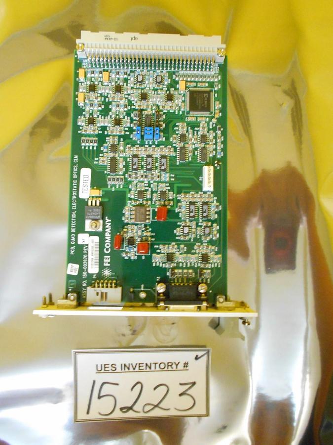 Used FEI Company 150-002670 CLM Optics Quad Detection PCB Card CLM-3D SEM EDCU Used