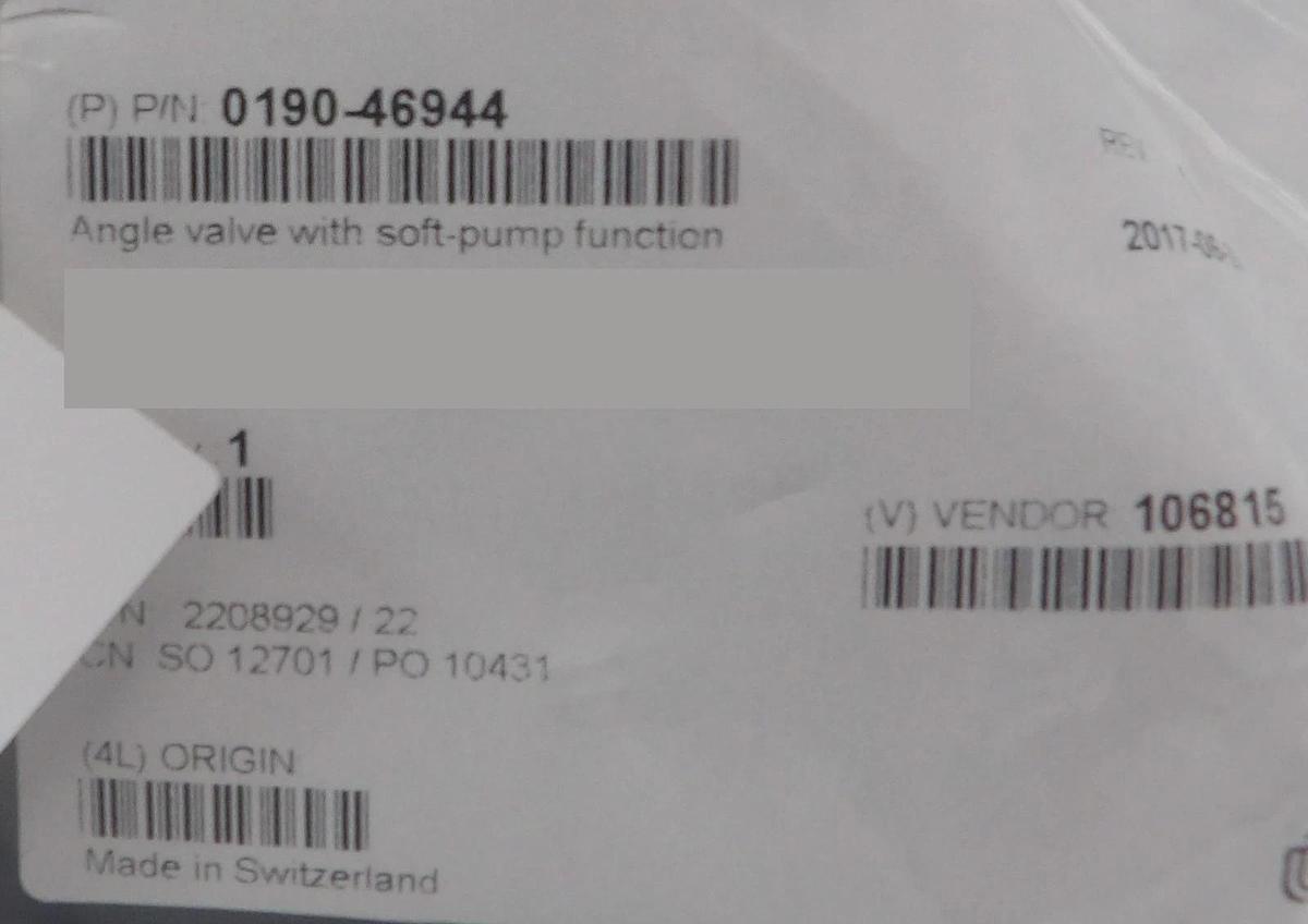 Used VAT 29032-KA11-ACA2 Angle Valve AMAT Applied Materials 0190-46944 New Surplus