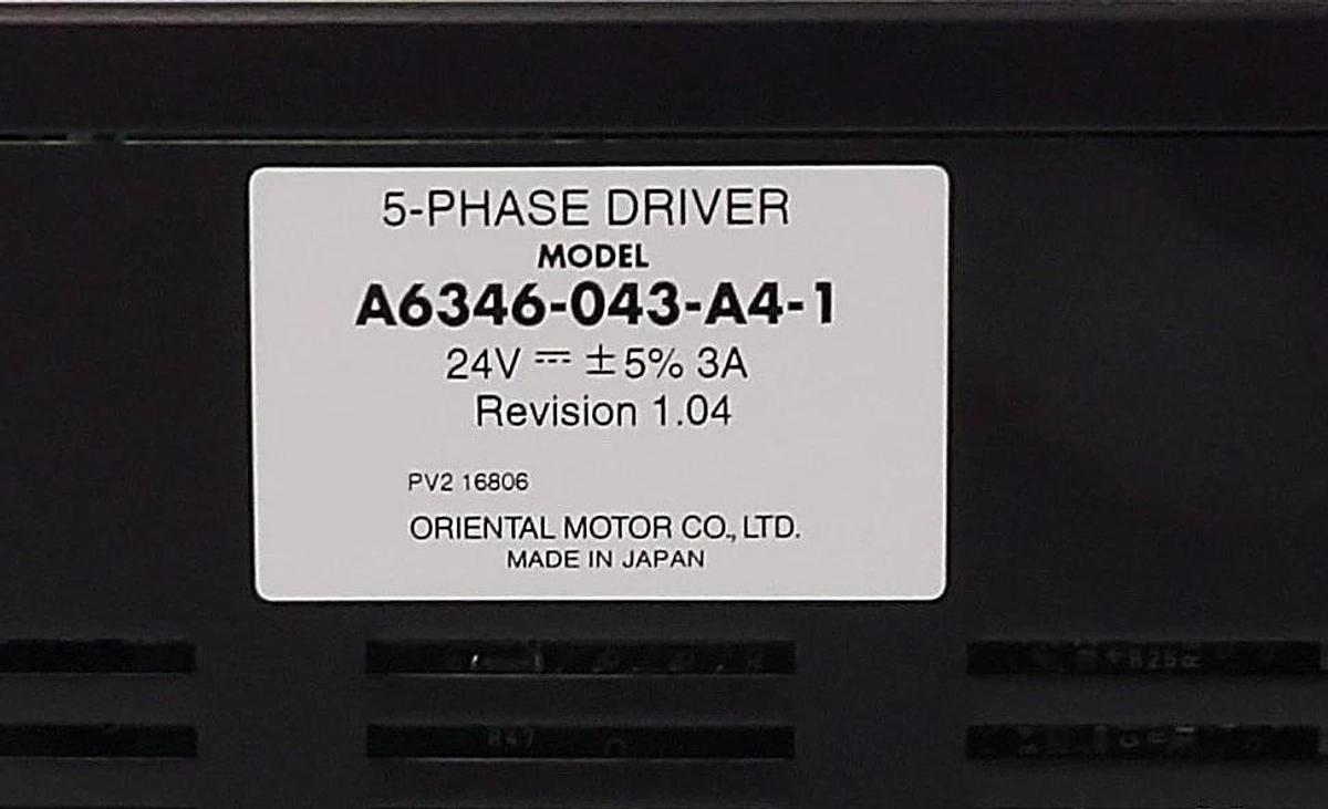 Used Oriental Motor A6346-043-A4-1 5-Phase Driver AMAT 1080-01709 Lot of 5 New