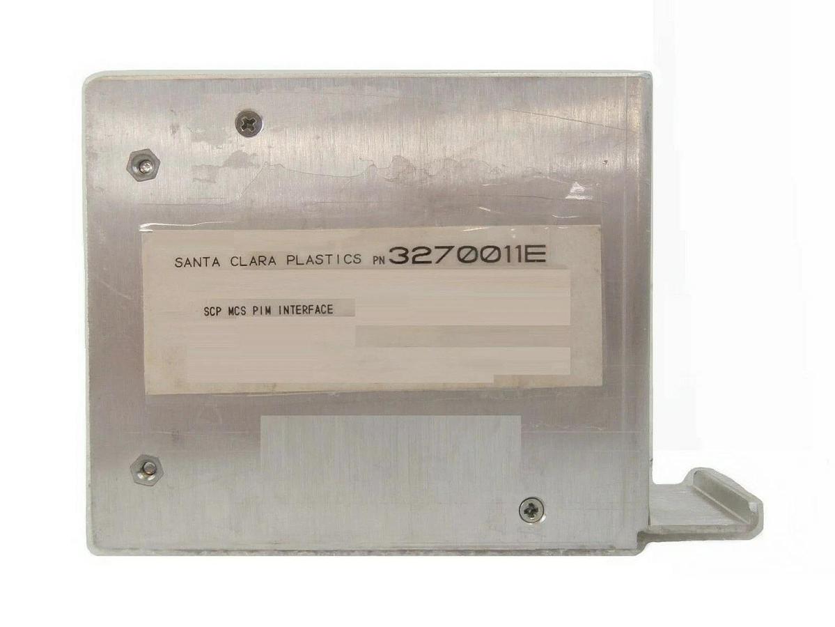 Used SCP Santa Clara Plastics 3270011E MCS PIM Interface Module Working Surplus