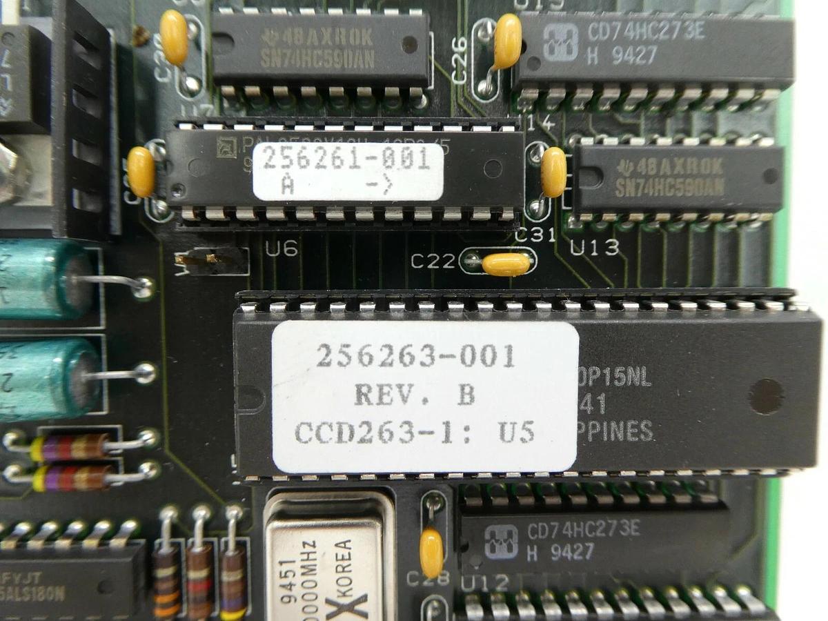 Used Electroglas 256266-001 3 CCD Camera Logic Board PCB 4085X Working Surplus