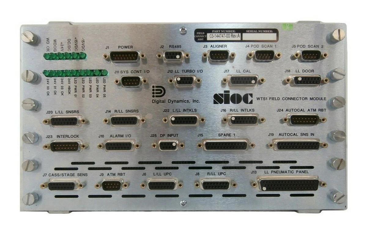 Used Digital Dynamics 03-144747-00 WTS SF sioc 1 WTS1 Novellus 02-144985-00 Working