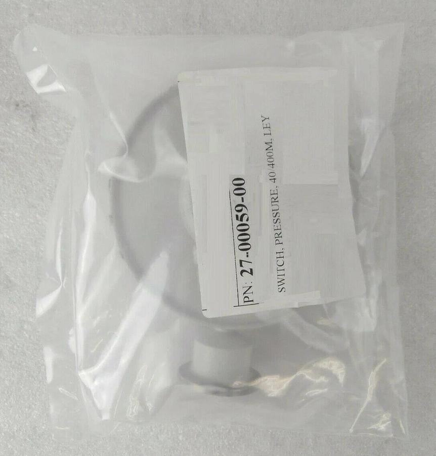 Used Leybold 164 07 Diaphragm Pressure Switch SM 42-40-400 Novellus 27-00059-00 Spare