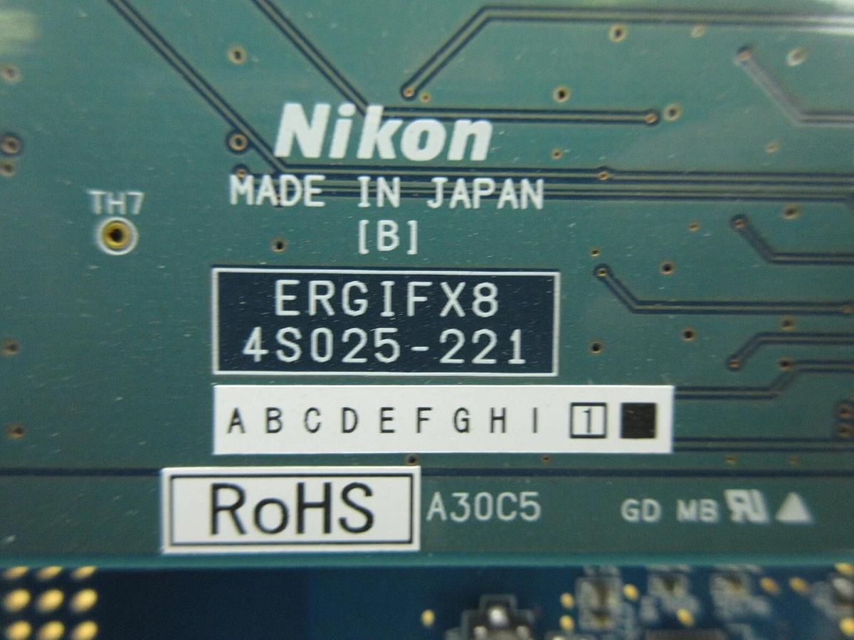 Used Nikon 4S025-387 Processor PCB Card STGX8_ERG 4S025-221 NSR-S620D Used Working