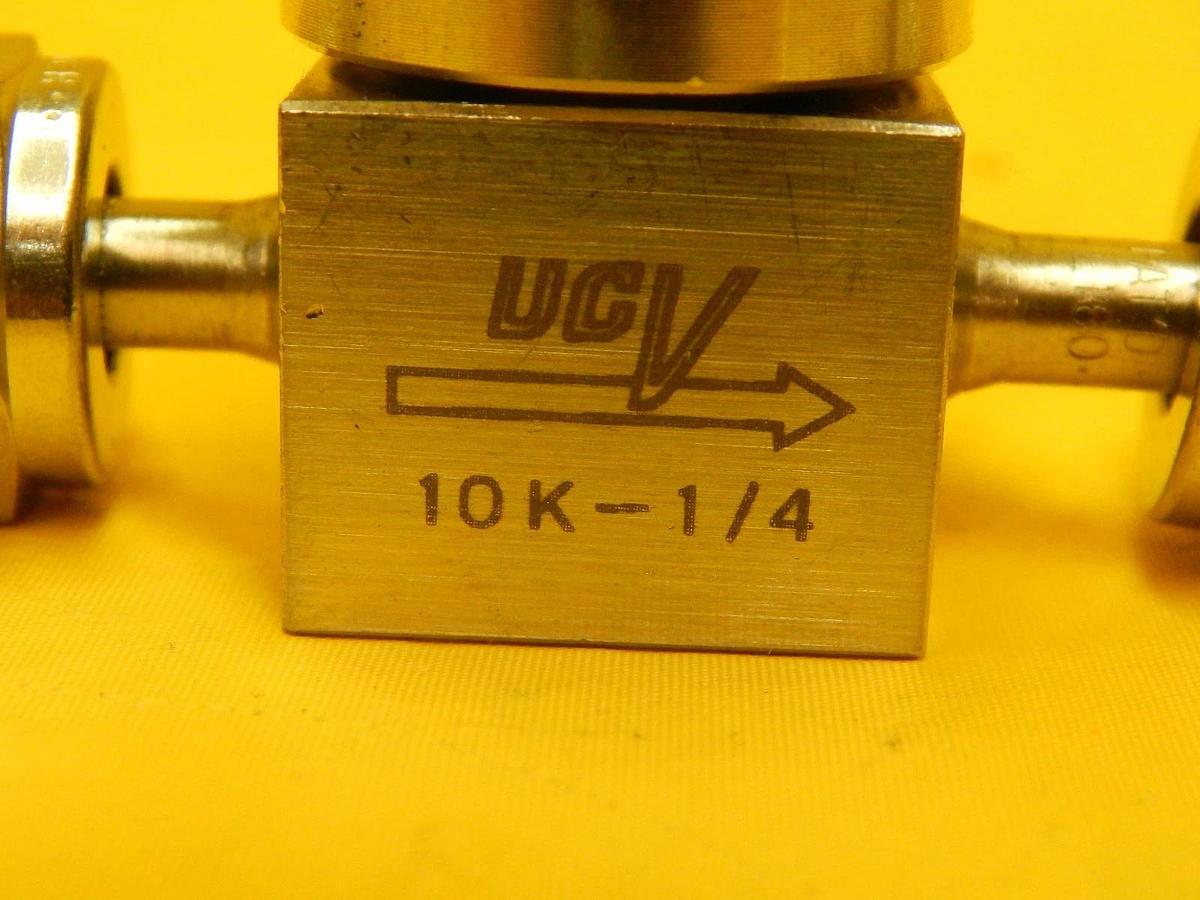 Used Motoyama SUSF316L Pneumatic Valve Normally Closed UCV Series Lot of 5 Used