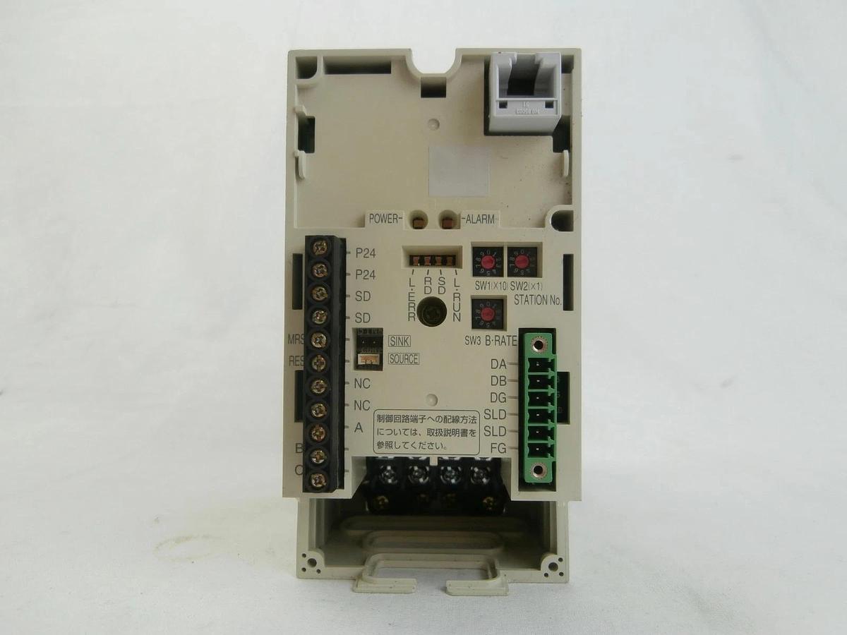 Used Mitsubishi Electric FR-E520-0.75KN Inverter FREQROL-E500 Reseller Lot of 2 Spare