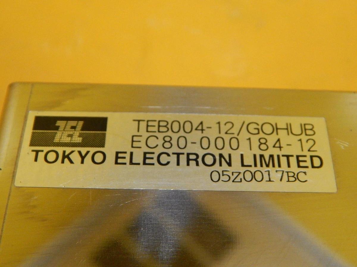 Used TEL Tokyo Electron EC80-000184-12 4-Port Hub TEB004-12/GOHUB PR300Z Working
