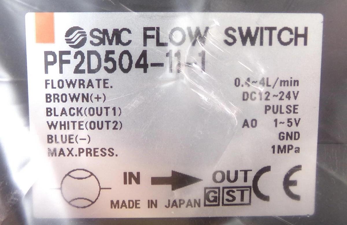 SMC PF2D504-11-1 Digital Flow Switch New Surplus
