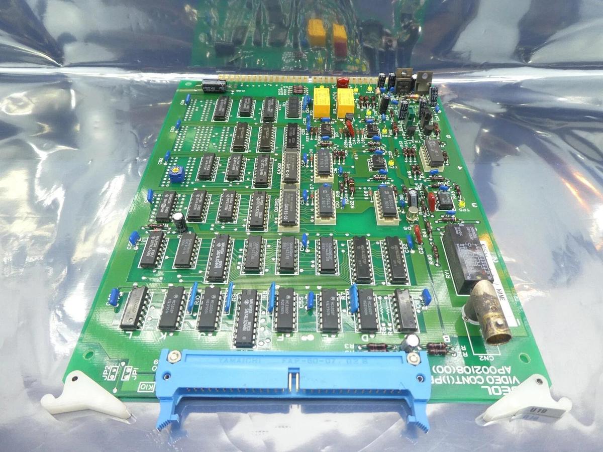 Used JEOL AP002108(00) Video Control PCB Card VIDEO CONT(1)PB JSM-6400F SEM Working