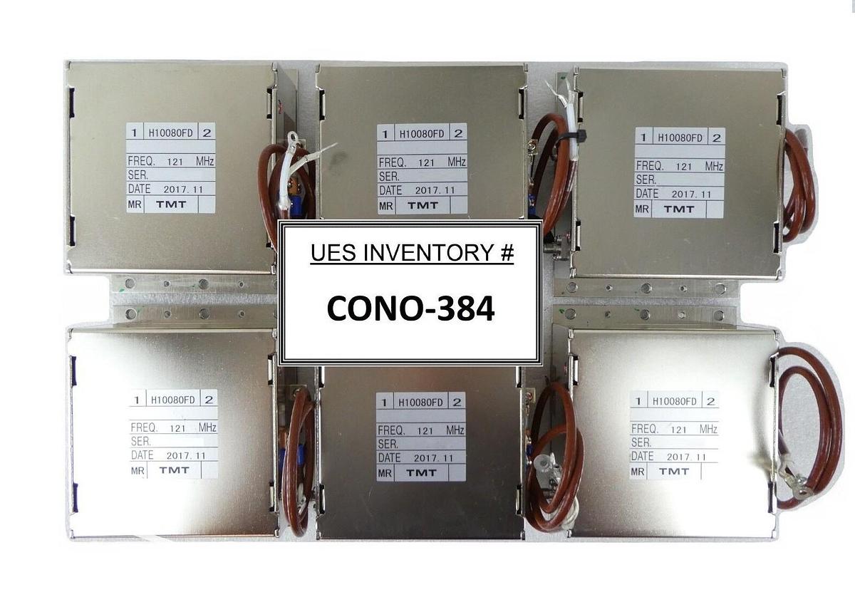 Used JEOL H10080FD 121MHz RF Filter TMT Reseller Lot of 6 JSM-6400F SEM Working Spare