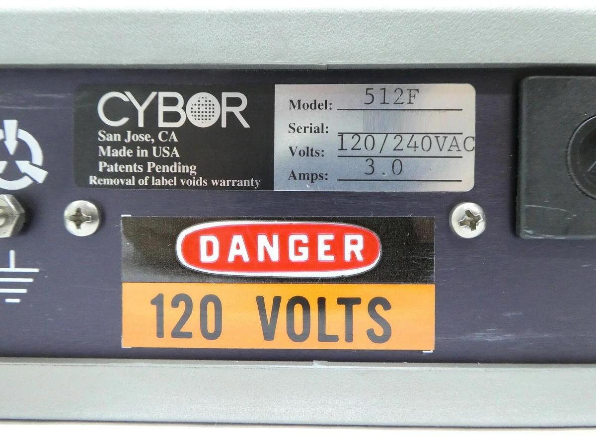 Used Cybor 512F Photoresist Power Supply Module 512 ASML SVG 90S DUV Working