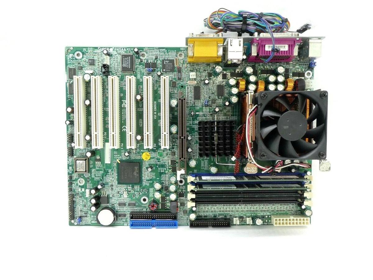 Used SuperMicro MBD-SM-P4SAA Motherboard PCB P4SAA Therma-Wave 30-135777 Working