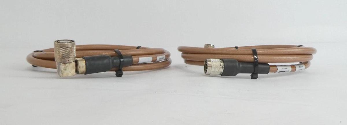 Used AMAT Applied Materials 0190-42020 RF Cable Reseller Lot of 4 Working Surplus