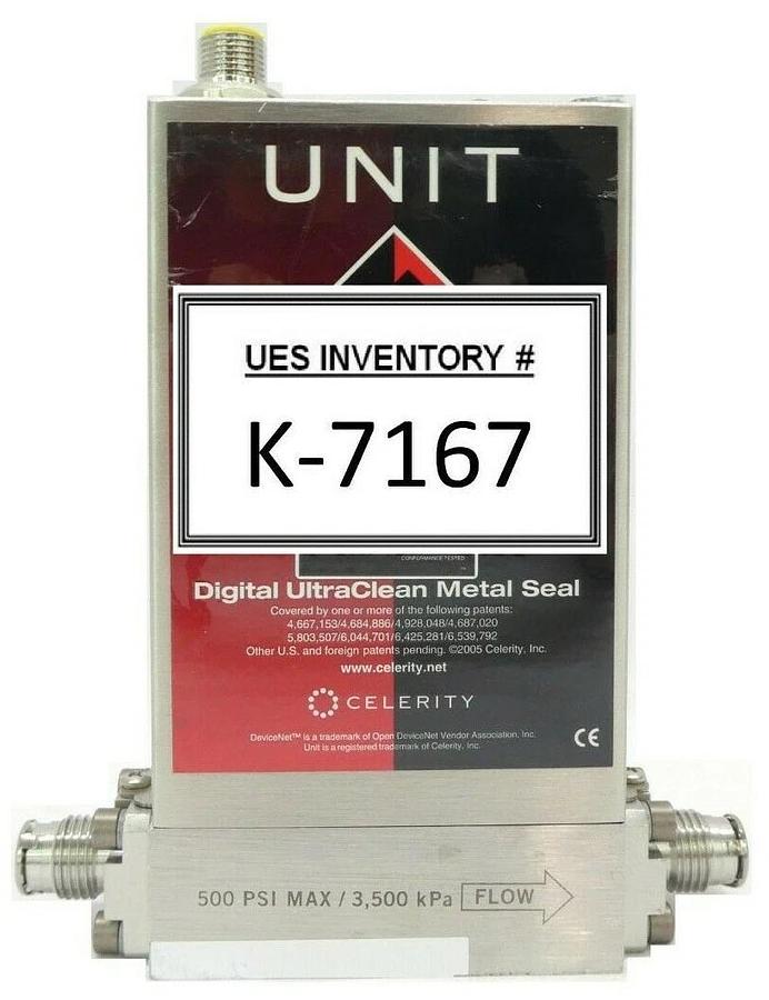 Used Celerity UFC-8165 Mass Flow Controller MFC AMAT 0190-24842 50cc SiH4 Working