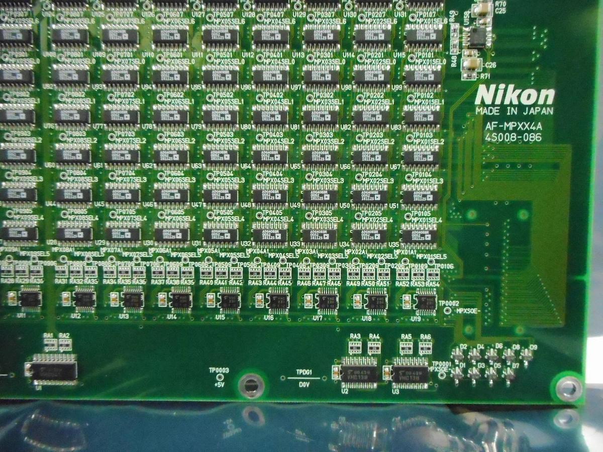 Used Nikon Precision 4S008-086 Relay Control Board PCB AF-MPXX4A NSR Series Working