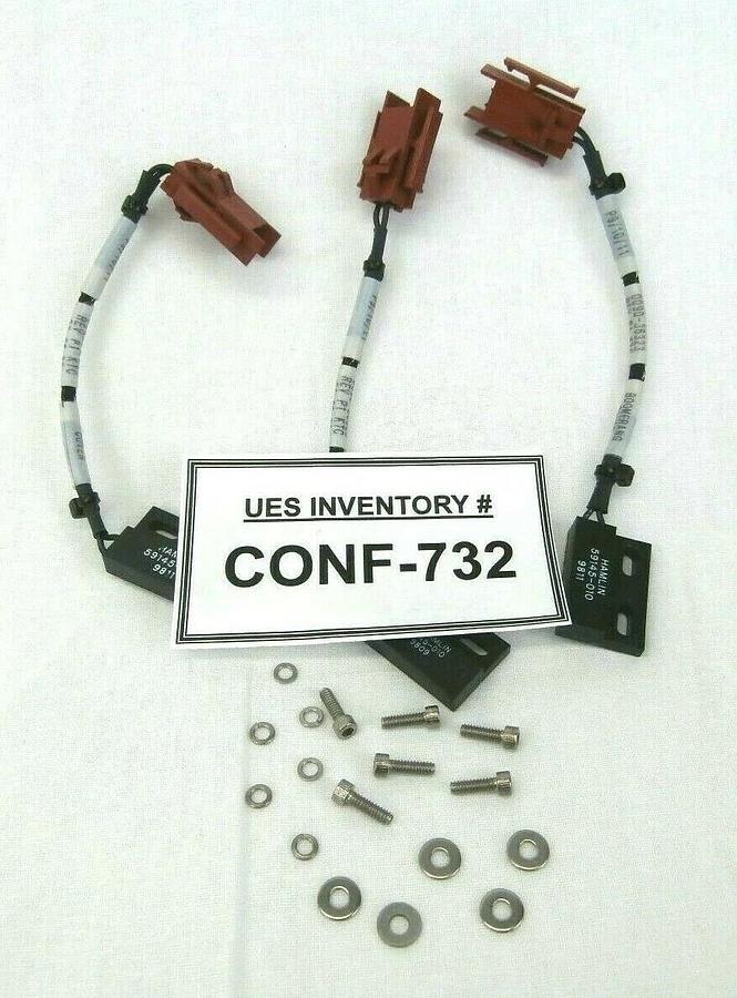 Used AMAT Applied Materials 0090-36323 AC Boomerang Cover Cable Sensor Lot of 3 New