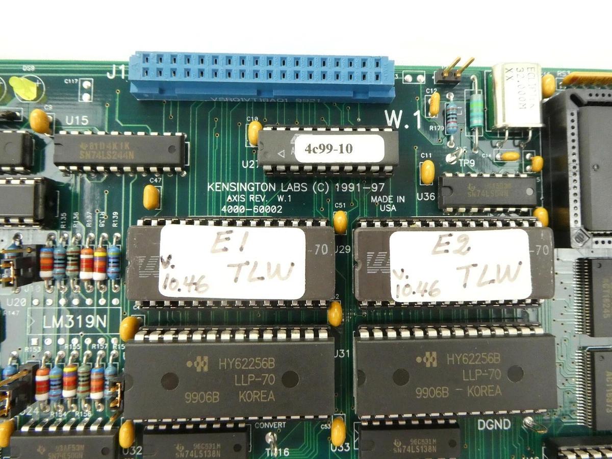 Used Kensington Laboratories 3-0004-01 W-Axis PCB Card 4000-60002 W.1 TLA Working