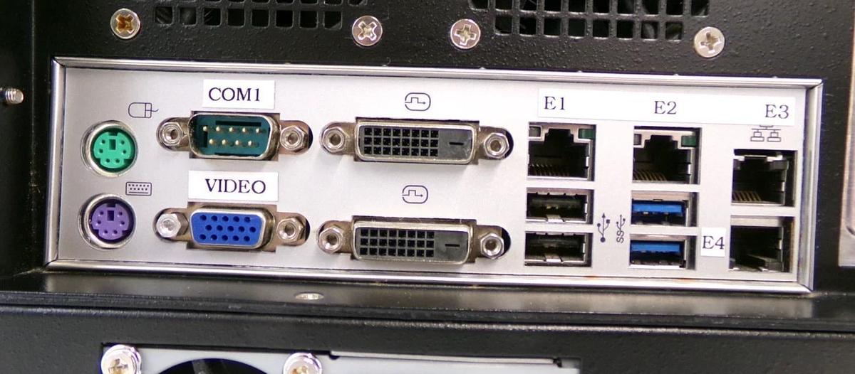Used Advantech HPC-7400 Rack Mount Industrial PC 3.50GHz Lam 853-900986-322 Working