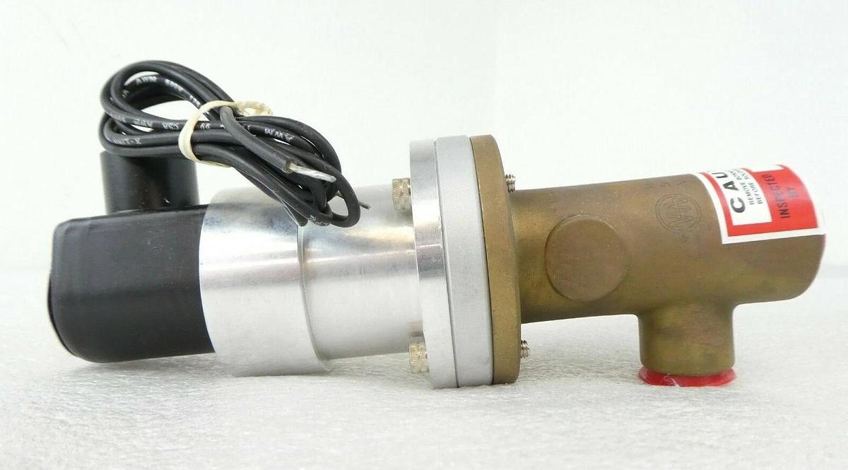 Varian Vacuum Products 1252-3/4 Angle Valve 1252-85263-312 New Surplus