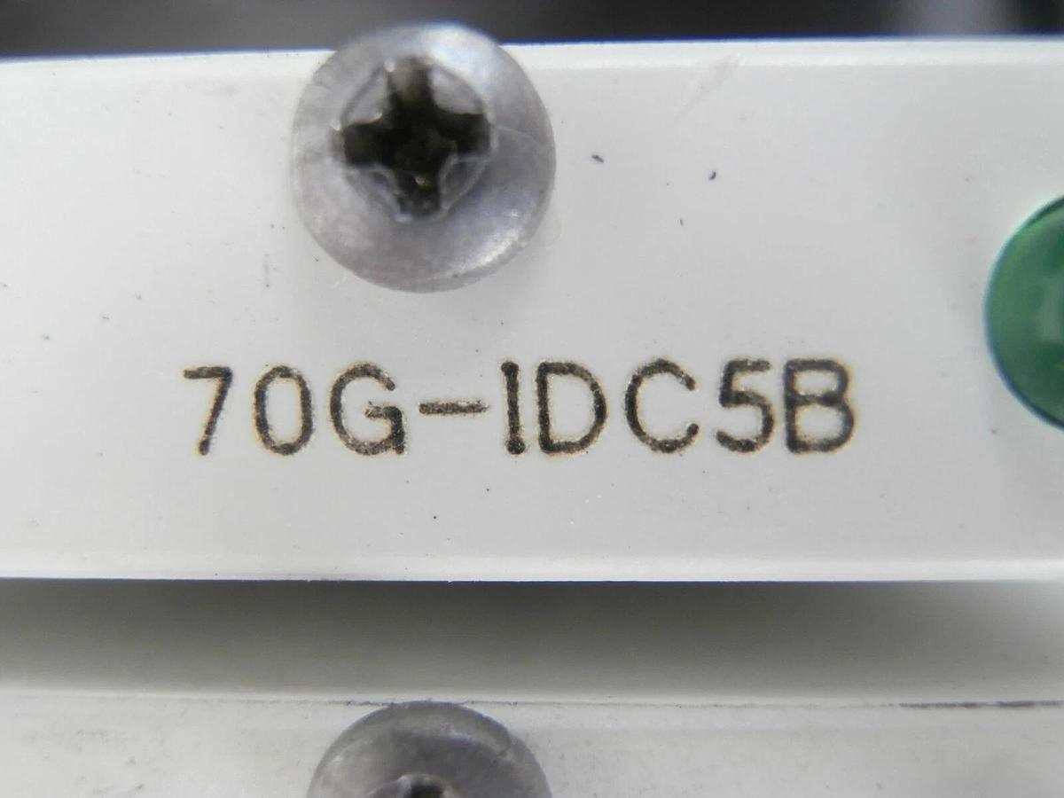 Used Inline Tools M07676 8-Channel I/O Module Relay PCB Assembly 70G-IDC5B Working