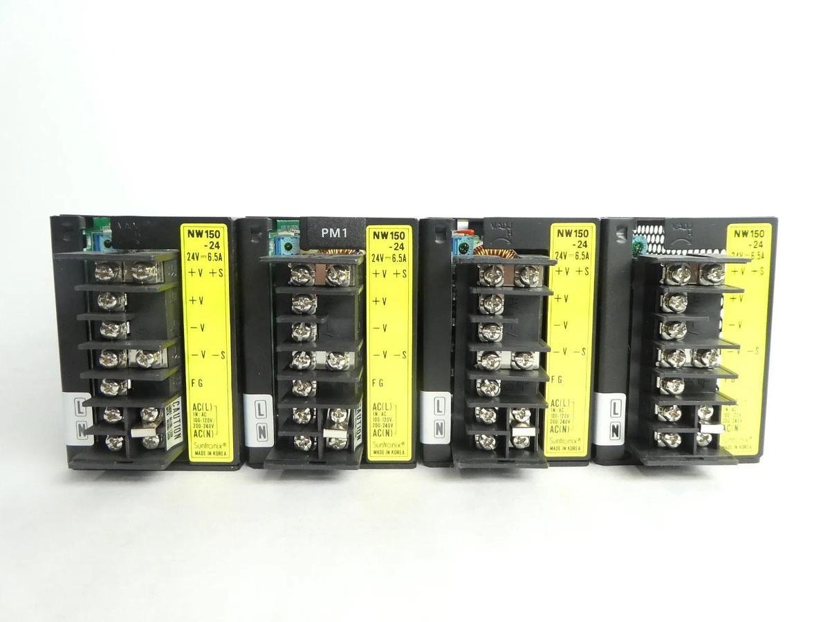Used Fine Suntronix NW150-24 Power Supply VSF(NW)150-24 Reseller Lot of 7 Used