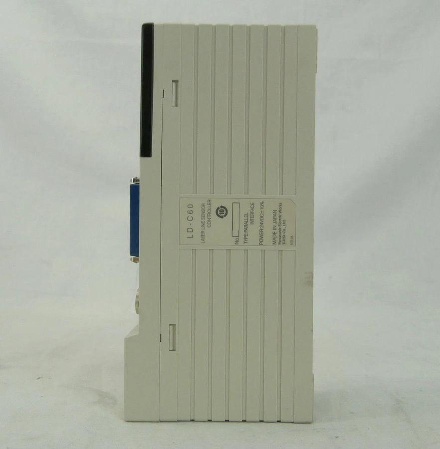 Used Panasonic LD-C60 Laser Line Sensor Controller Parallel Interface Sunx Working