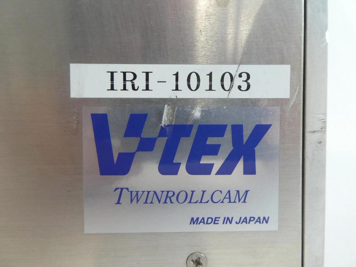 Used V-Tex IRI-10103 Pneumatic Gate Valve Twin ROLLCAM Working Surplus