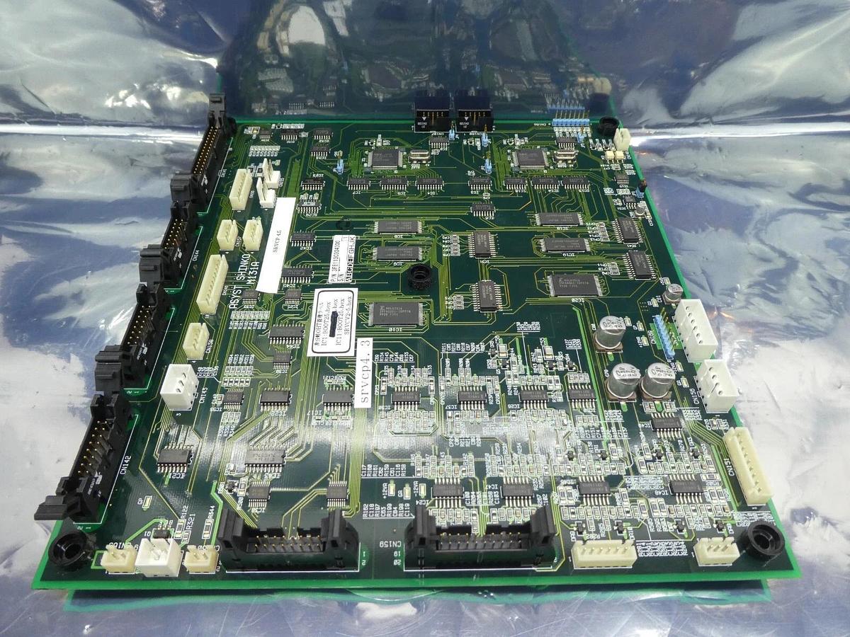 Used Asyst Shinko 3FE113C004300 Servo Control PCB M131A SRVCP 4.5 SRVCP 4.3 Working