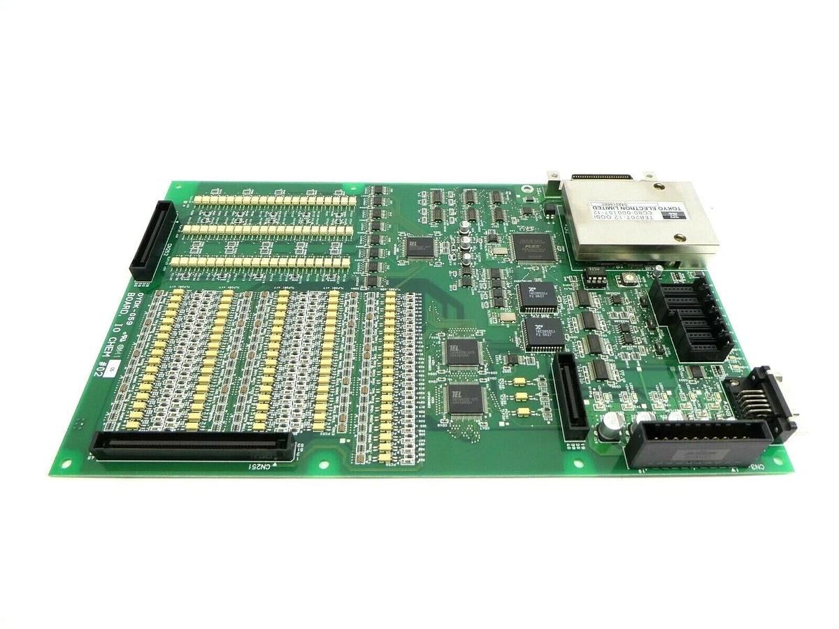 Used TEL Tokyo Electron OYDK-059 In/Out PCB IO CHEM #02 EC80-000157-12 Lithius Spare