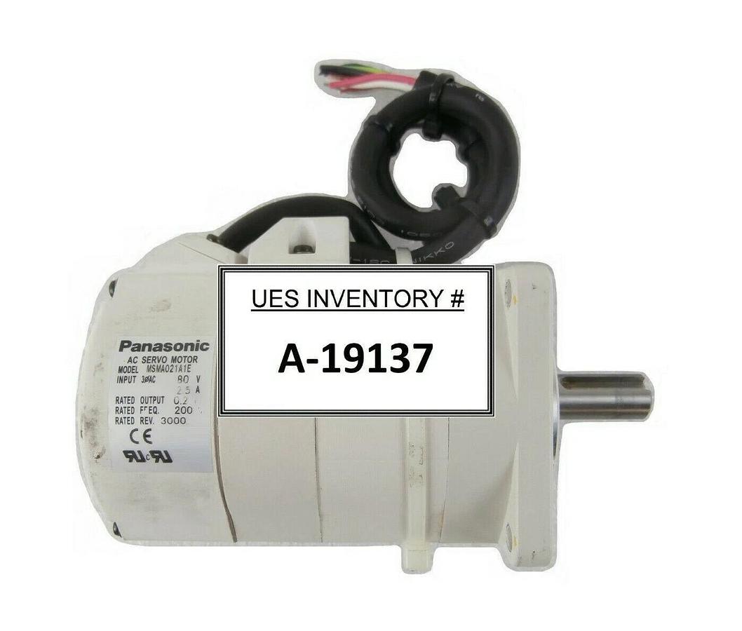 Used Panasonic MSMA021A1E AC Servo Motor MINAS A Series Working Surplus