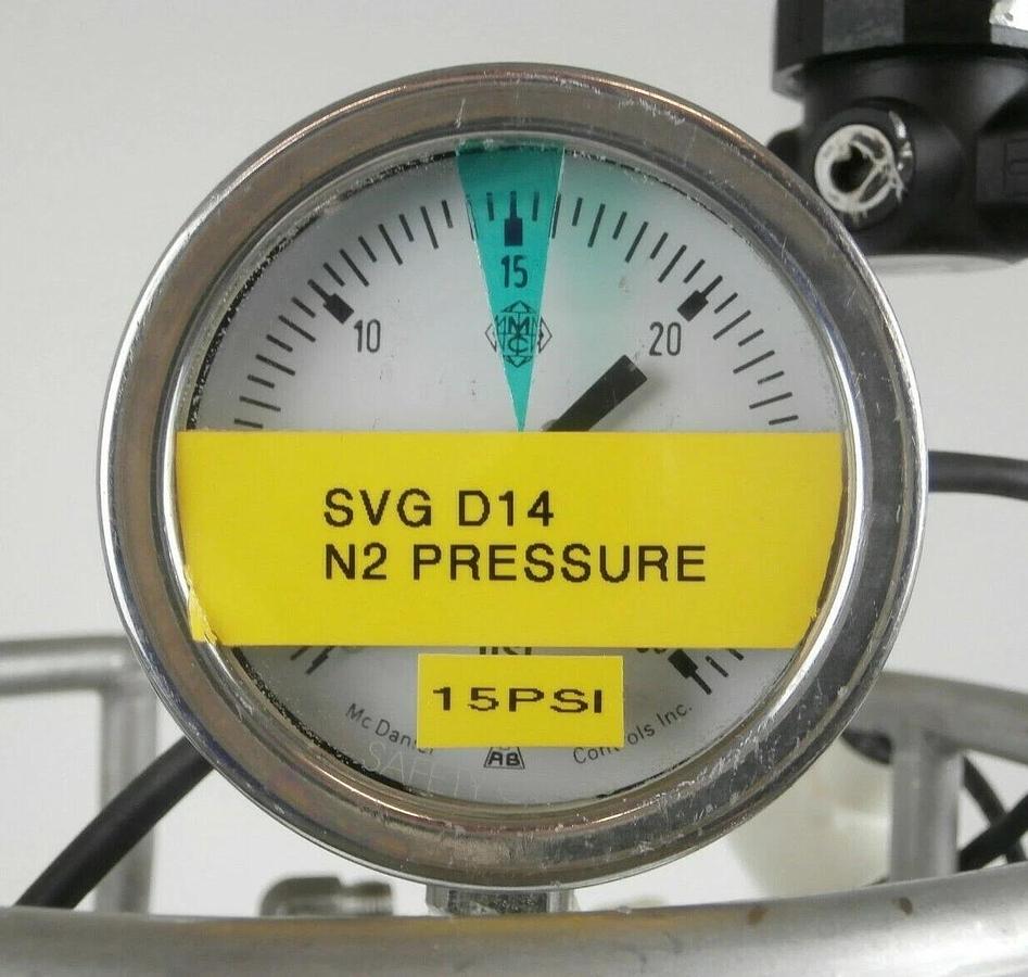 Used Alloy Products Photoresist Pressure Vessel Developer Tank OPD 7262 SVG 90S Spare