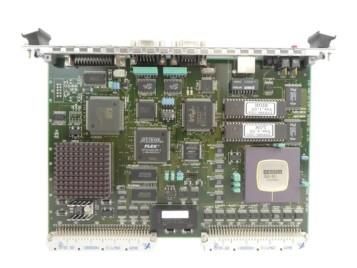 Used Densan DVE-486/22(9387A) VME SBC Single Board Computer PCB DVE 486/22S Working