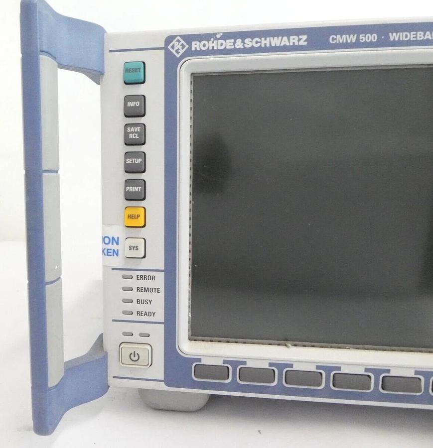 Used Rohde & Schwarz 1201.0002K50 Wideband Radio Tester CMW 500 Working Surplus