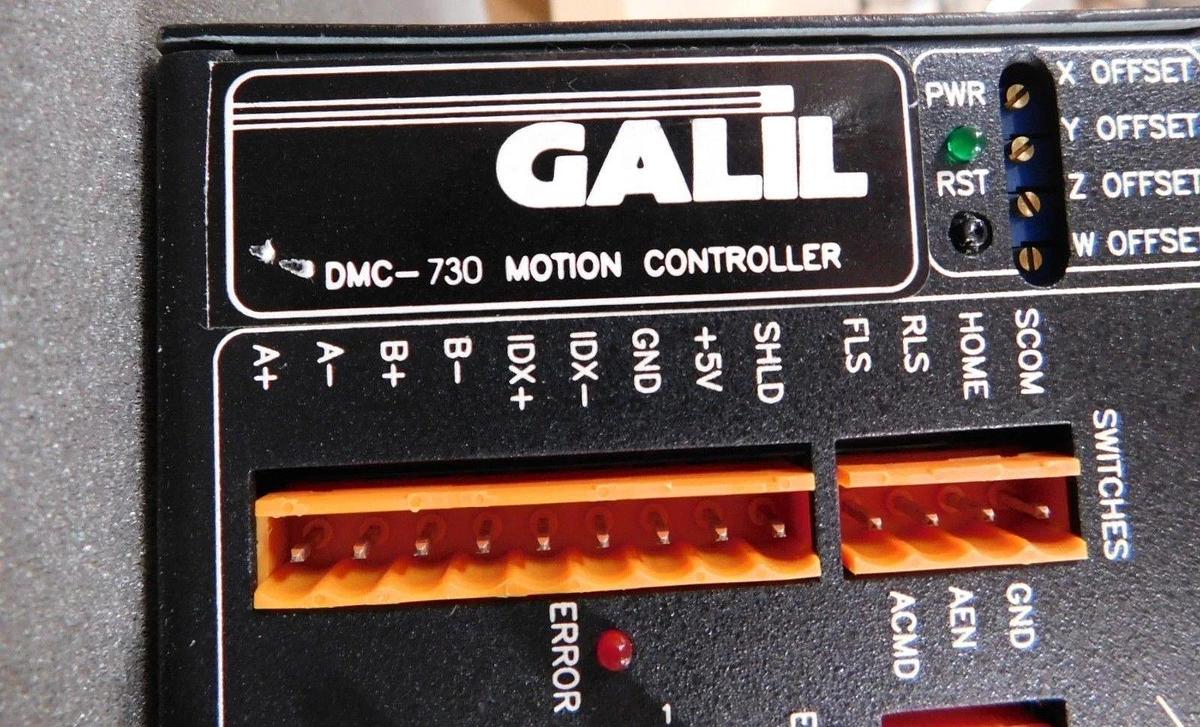 Used GALIL DMC-730-PSX 3 Axis Motion Controller
