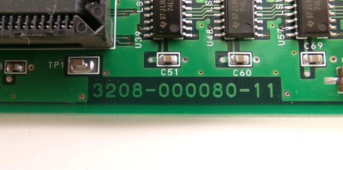 Used TEL Tokyo Electron 3281-000080-12 Processor VME PCB Card TVB9003-1/316 Working