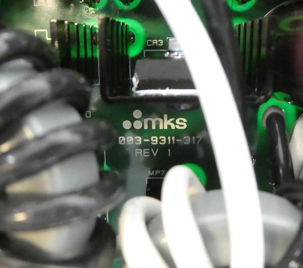 Used MKS Instruments 003-9311-317 Power Supply PCB Lot of 2 Optima RPG Working