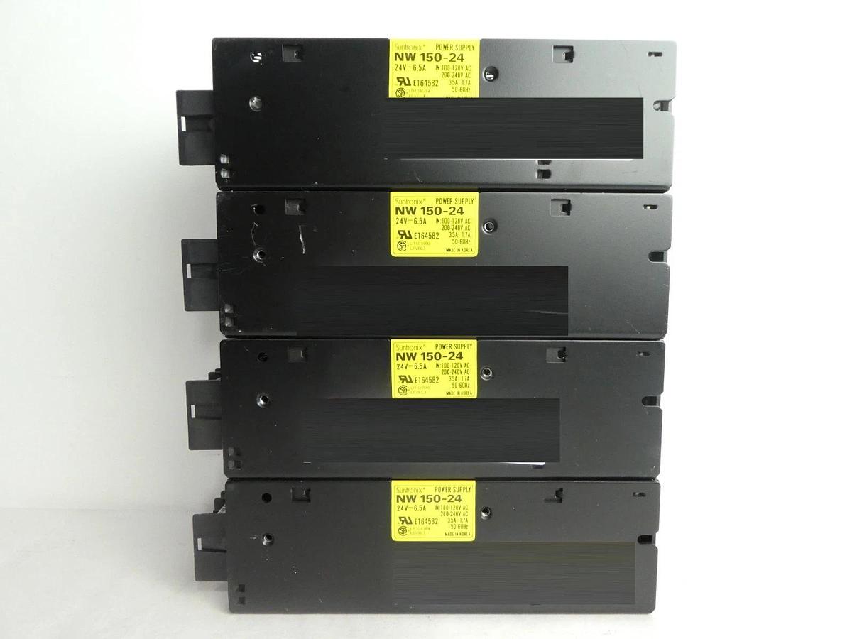 Used Fine Suntronix NW150-24 Power Supply VSF(NW)150-24 Reseller Lot of 7 Used