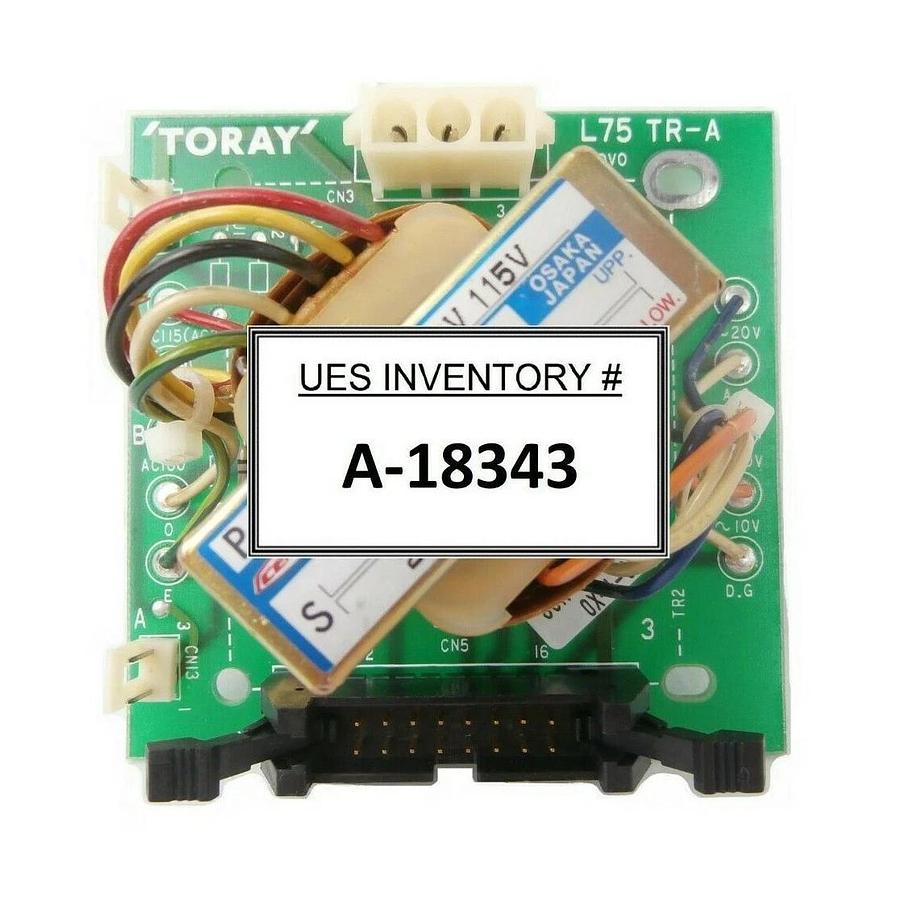 Used Toray 80N 3N302 Oxygen Analyzer Transformer Board PCB L75TR-A Working Surplus