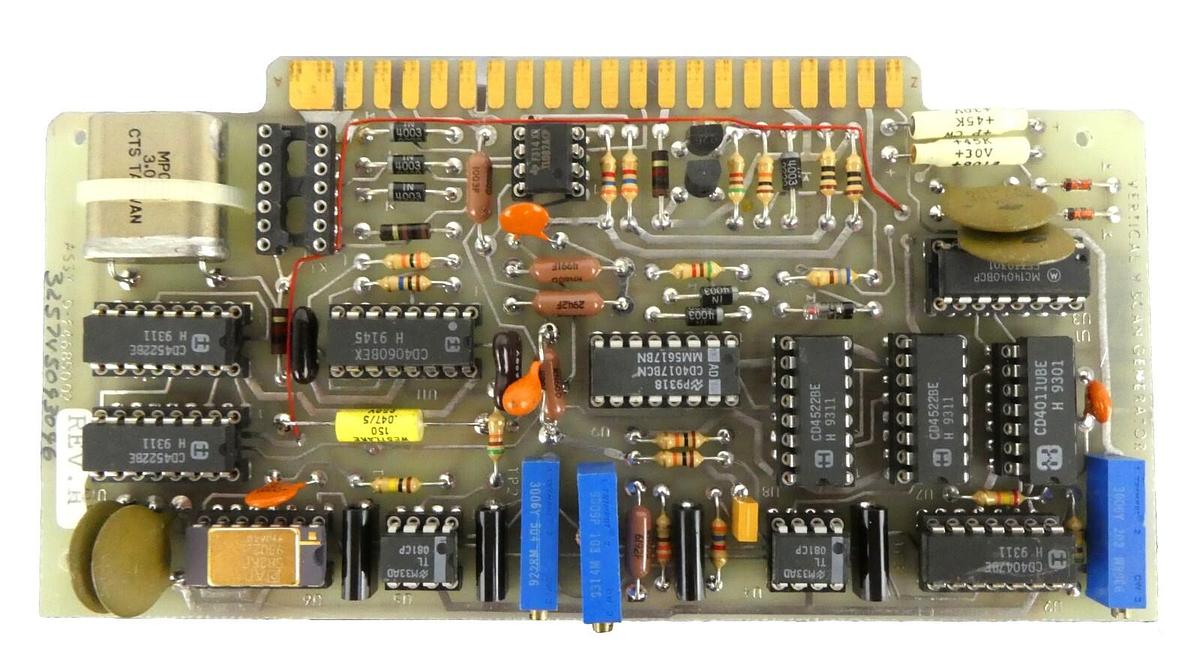Used Varian VSEA D-F4685002 Vertical Y Scan Generator PCB Card Working Surplus