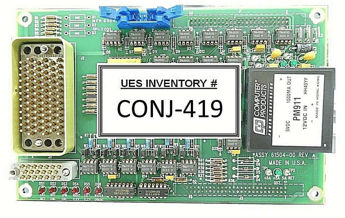 Varian Semiconductor Equipment VSEA 61504-00 Motor/Encoder Interface PCB New