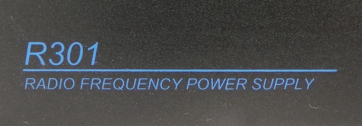 Used R301 MKII Seren 9600730025 LF RF Generator 300w @ 13.56 MHz Working Surplus
