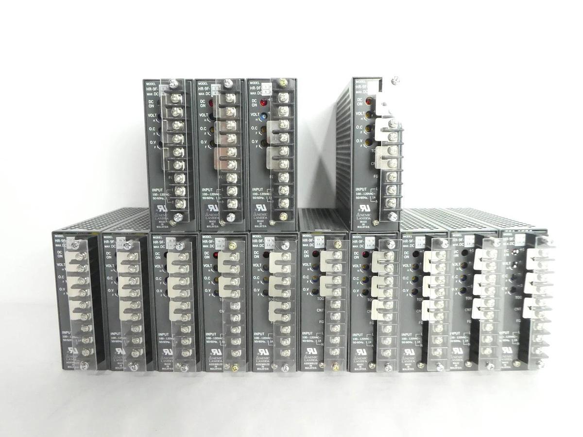 Used Nemic Lambda HR-9F Power Supply 5V 15V 24V Reseller Lot of 14 Used Working