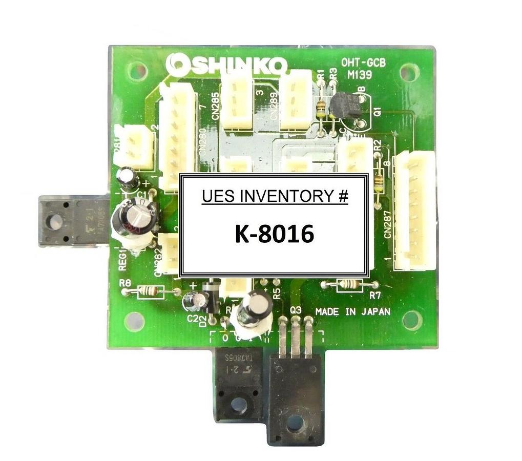 Used Shinko Electric OHT-GCB Interface PCB M139 300mm OHV FOUP SOHT-300 Working