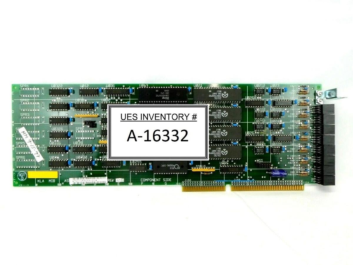 Used KLA Instruments 710-653699-20 MIB PCB Card Rev. A3 2132 KLA-Tencor Working